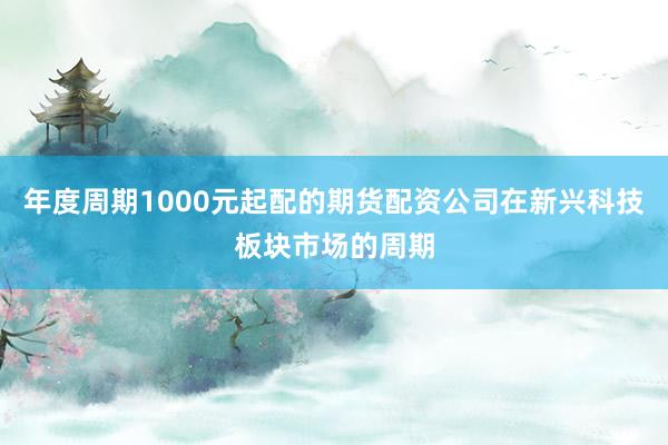 年度周期1000元起配的期货配资公司在新兴科技板块市场的周期